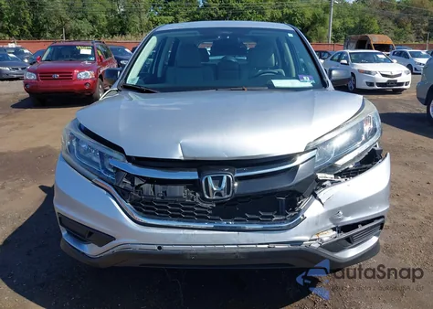 2015 Honda Cr-V Lx из США, поврежденный, VIN 5J6RM4H35FL098591